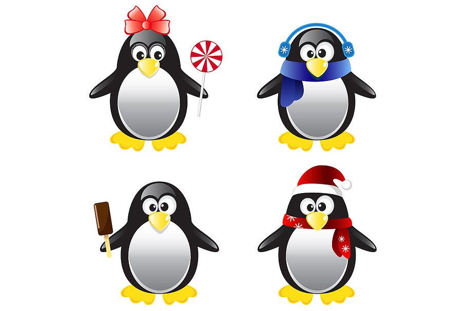 Penguins in Illustrations - product preview 8