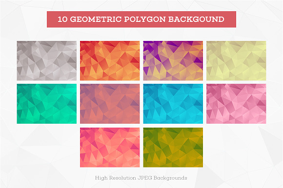 80 Polygon Background | Price Drop! in Textures - product preview 1