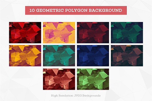 80 Polygon Background | Price Drop! in Textures - product preview 4