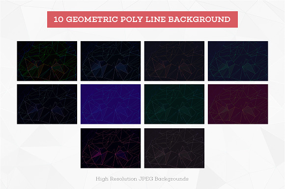 80 Polygon Background | Price Drop! in Textures - product preview 5