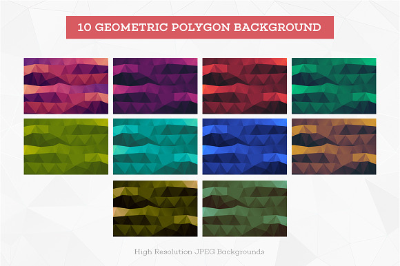 80 Polygon Background | Price Drop! in Textures - product preview 6