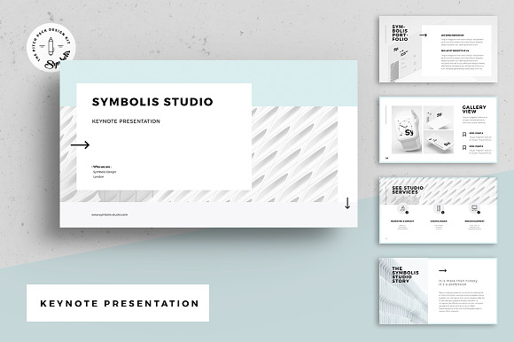 Symbolis Keynote Presentation in Keynote Templates - product preview 1