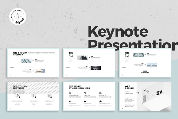 Symbolis Keynote Presentation in Keynote Templates - product preview 3