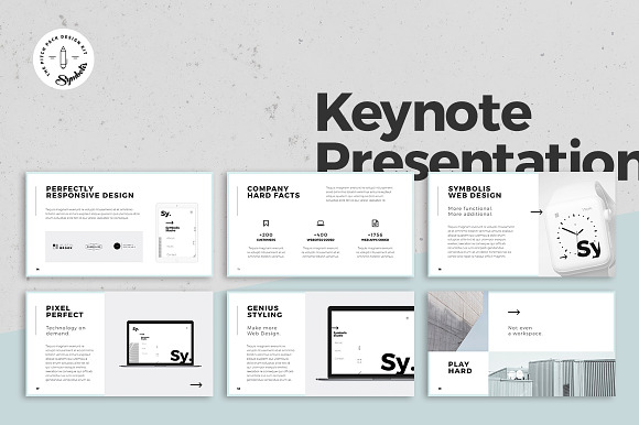 Symbolis Keynote Presentation in Keynote Templates - product preview 4