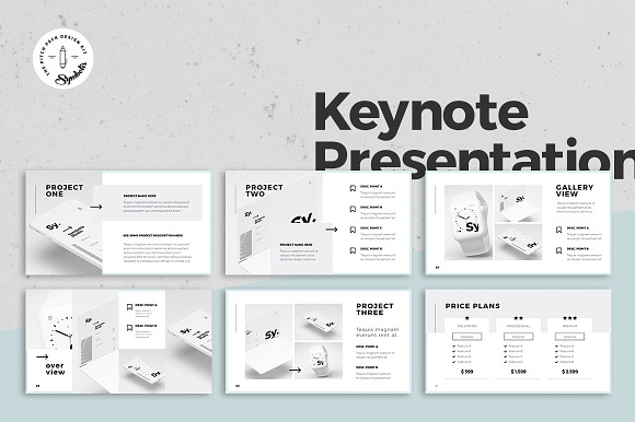 Symbolis Keynote Presentation in Keynote Templates - product preview 6