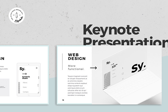 Symbolis Keynote Presentation in Keynote Templates - product preview 13