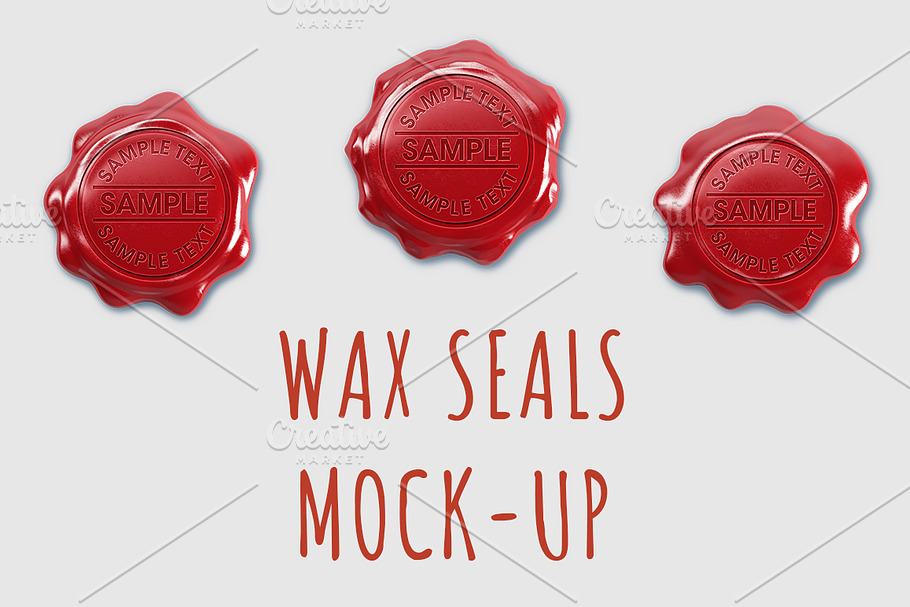 Wax Seals Mock-up