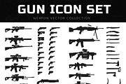 Weapon Vector Set and Dark Logo