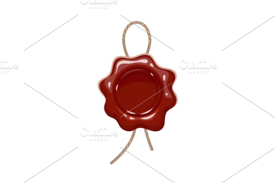 Wax seal. in Illustrations - product preview 8