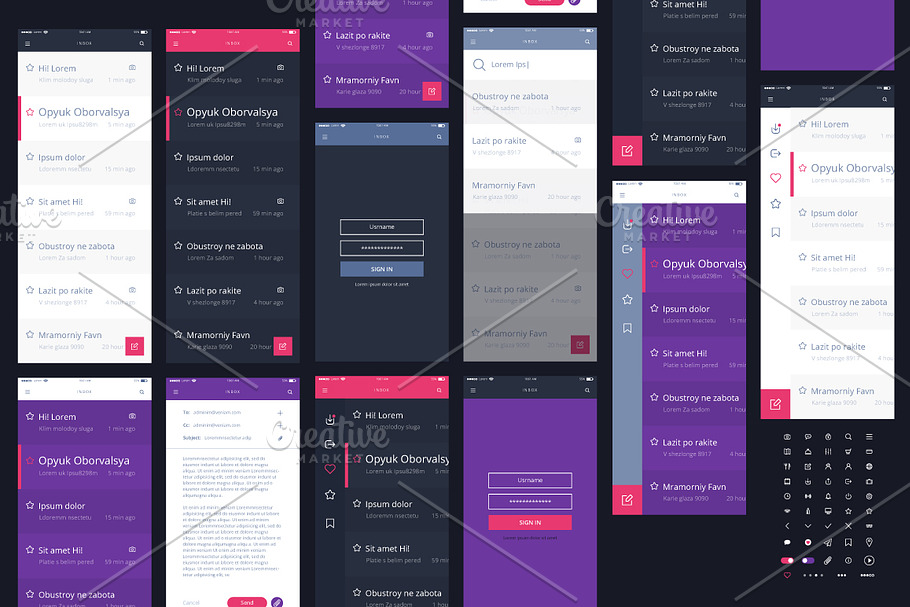 Mail App Kit for Mobile in Email Templates - product preview 8