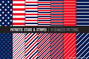Vector Patriotic Stars & Stripes