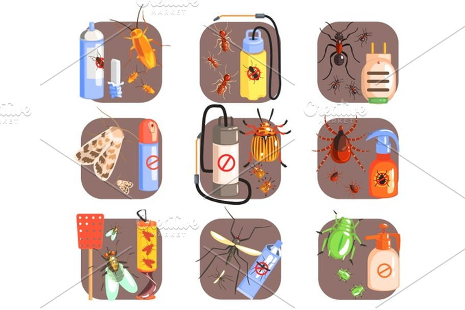 Pests And Measures For Their Extermination Set in Illustrations - product preview 8