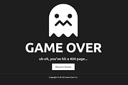 Animated HTML5/CSS3 404 Error Page