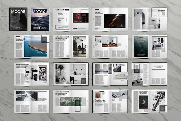 15 InDesign Magazines & Brochures in Magazine Templates - product preview 14