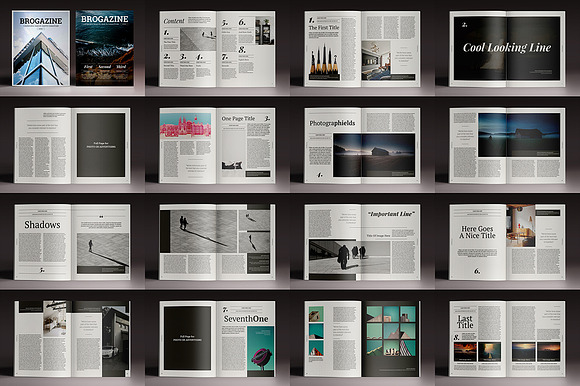 15 InDesign Magazines & Brochures in Magazine Templates - product preview 19