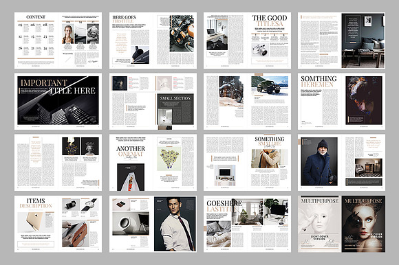 15 InDesign Magazines & Brochures in Magazine Templates - product preview 25