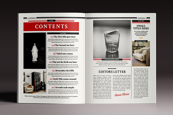 15 InDesign Magazines & Brochures in Magazine Templates - product preview 26