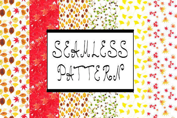 Set of seamless patterns. in Patterns - product preview 1