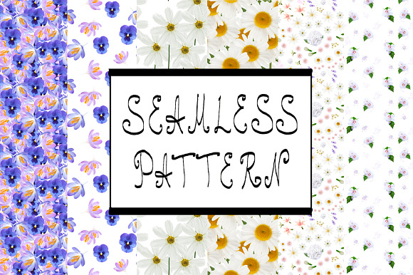 Set of seamless patterns. in Patterns - product preview 4