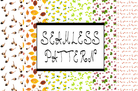 Set of seamless patterns. in Patterns - product preview 7