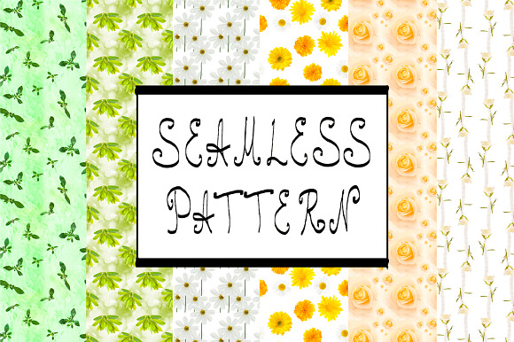 Set of seamless patterns. in Patterns - product preview 8
