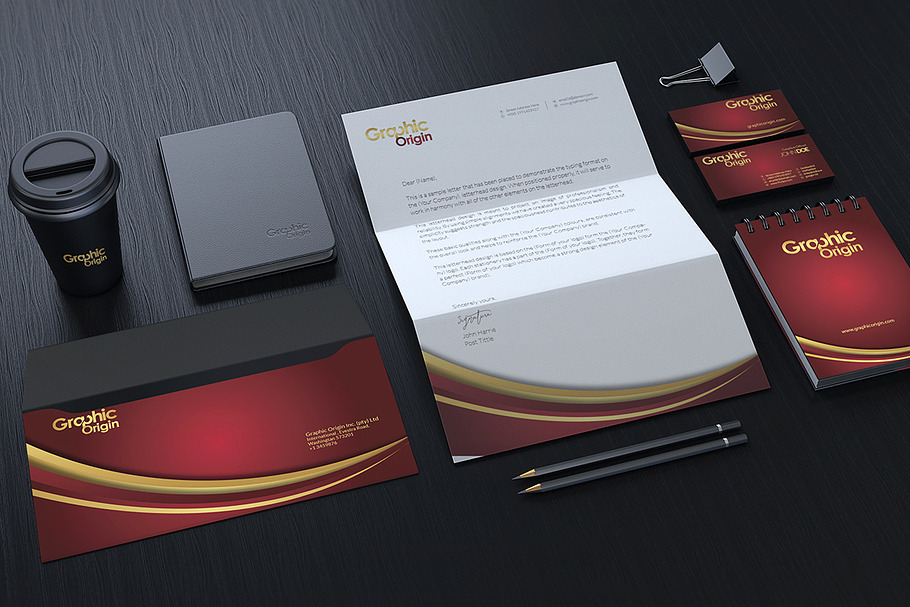 Luxury Corporate Identity in Stationery Templates - product preview 8
