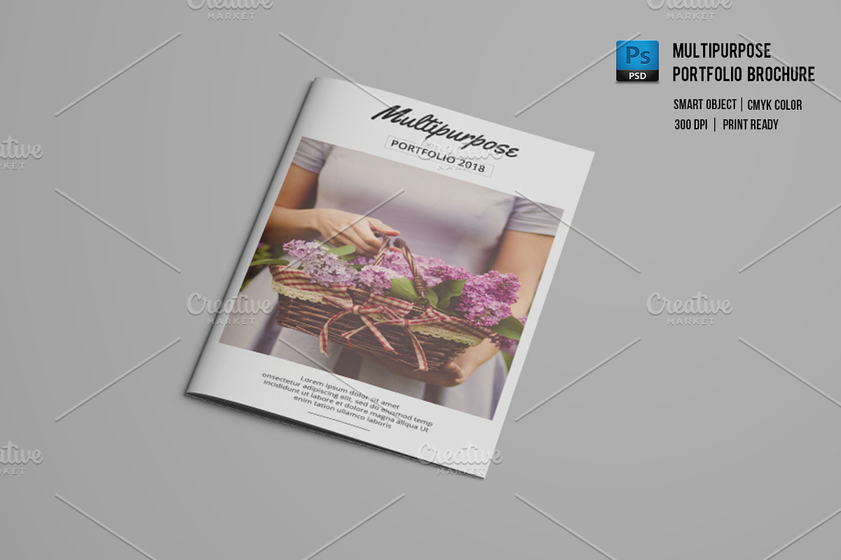 Multipurpose Portfolio Template-V736 in Brochure Templates - product preview 8