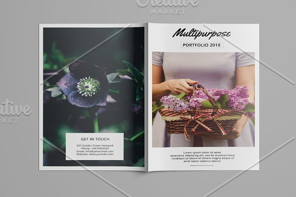 Multipurpose Portfolio Template-V736 in Brochure Templates - product preview 2