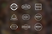 Simple Badge Logos