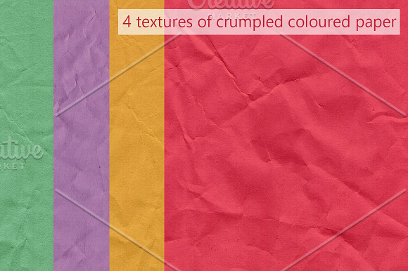 Colored paper set in Textures - product preview 4
