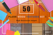 50 Plank Wood Textures Set 1