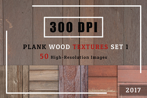 50 Plank Wood Textures Set 1 in Textures - product preview 2