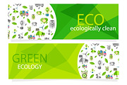 Green Ecological Equipment Set for Human Usage