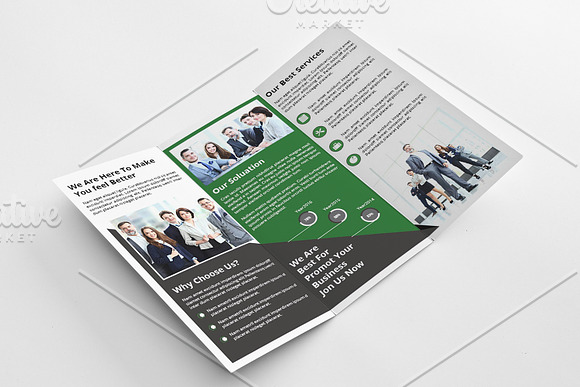 Trifold Corporate Brochure-V737 in Brochure Templates - product preview 1