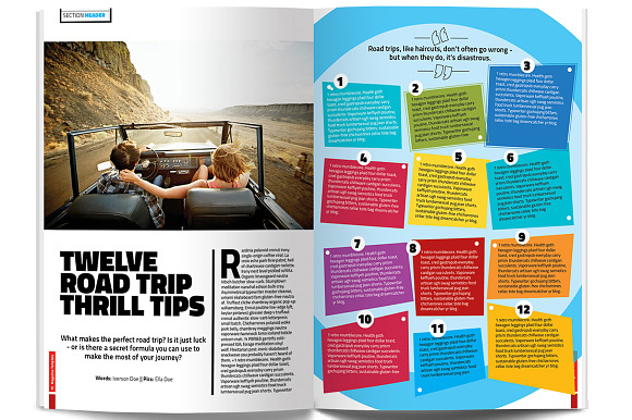 Indesign Magazine Template in Magazine Templates - product preview 7