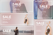 Shop SALE - 5 Facebook Cover + Post