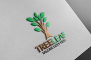 Tree Leaf Green Logo