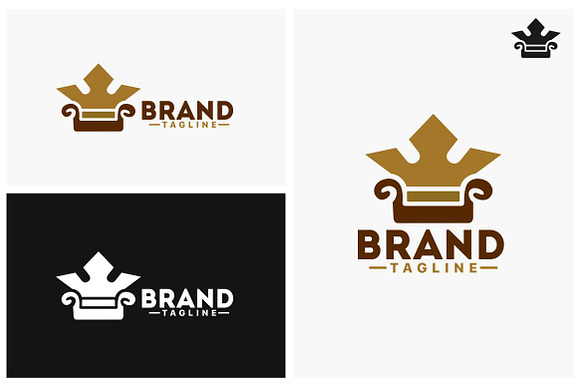 Royal Furniture Logo in Logo Templates - product preview 1