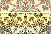 3 Seamless Floral Patterns