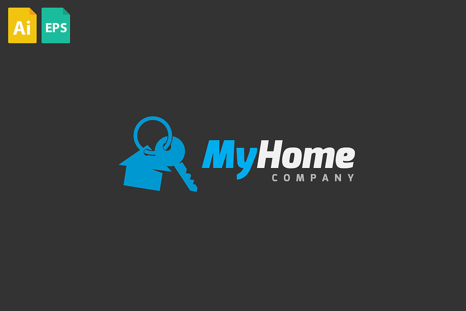 MyHome Logo in Logo Templates - product preview 8