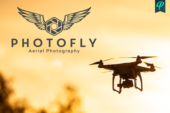 Photofly - Aerial Photography Logo in Logo Templates - product preview 4