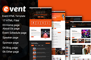 Event Html 5 Template