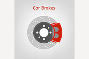 Car brakes image