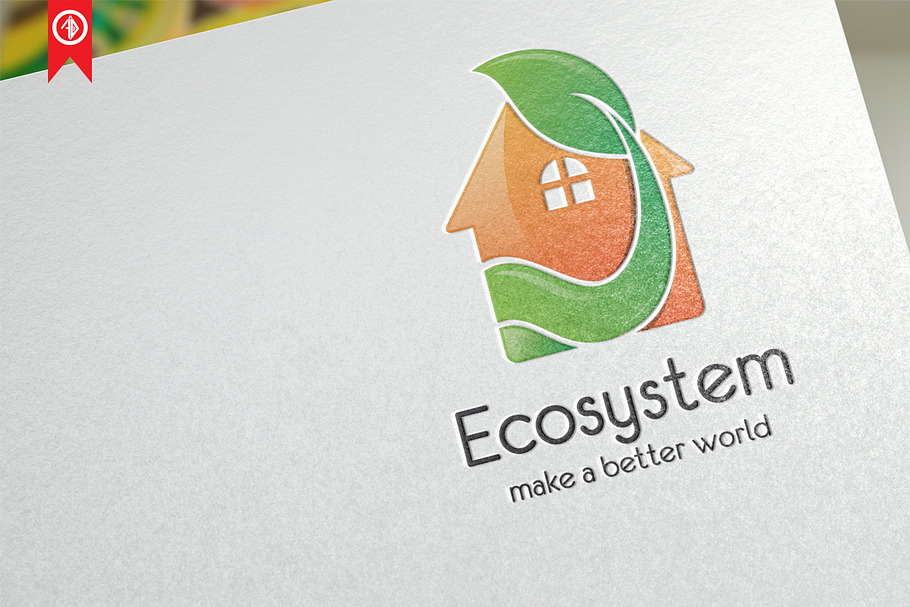 Ecosystem / Home - Logo Template in Logo Templates - product preview 8