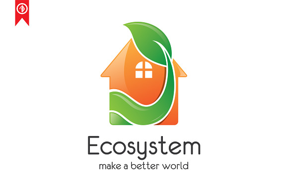 Ecosystem / Home - Logo Template in Logo Templates - product preview 1