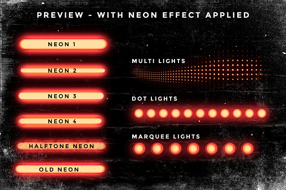 Set of 9 Neon Procreate brushes in Photoshop Brushes - product preview 7
