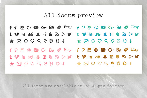 Girlpreneur Hand-drawn Icons in Graphics - product preview 2