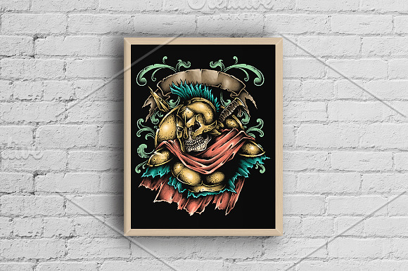 Undead Spartan in Illustrations - product preview 2