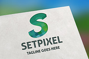 Setpixel (Letter S) Logo