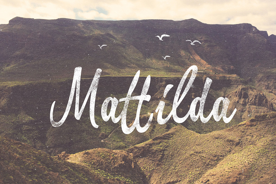 Mattilda in Twitter Fonts - product preview 8